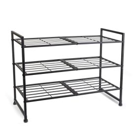3 Tier Metal Shoe Rack