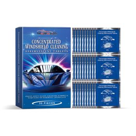 Homonth Car Windshield Cleaning Sheet, Windshield Anti-Rain, Waterproof And Anti-Fog Glass Cleaning Effervescent Sheet
