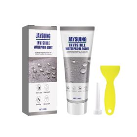Jaysuing Waterproof Glue, Kitchen Toilet Waterproof Permeable Paint External Wall Roof Tile Water Pipe Repair Leakage Glue
