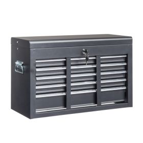 steel tool box black