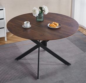 47.2 Inch ROUND DINING TABLE,OFFICE TABLE,COFFEE TABLE,cross leg