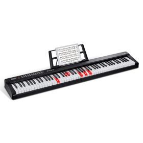 VEVOR 88 Key Digital Piano Keyboard Semi Weighted Full Size Electric Portable
