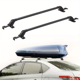 155 lbs Load Capacity Universal Roof Rack Cross Bars, 41.3" Adjustable Aluminum Roof Crossbars with Locks, Fits SUVs, Sedans